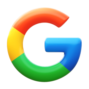 3d fluency google logo